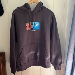 Katin Brown Hoodie with Graphic